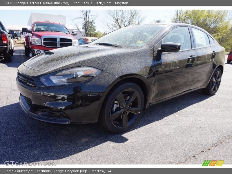 Pitch Black / Black/Light Tungsten 2016 Dodge Dart SXT Rallye Blacktop