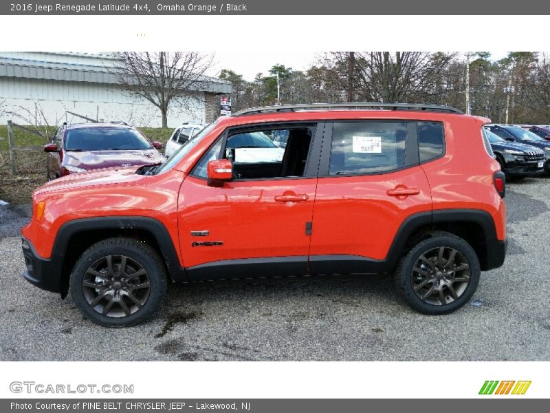  2016 Renegade Latitude 4x4 Omaha Orange