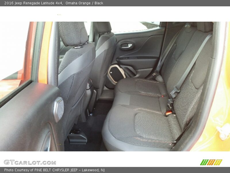 Omaha Orange / Black 2016 Jeep Renegade Latitude 4x4