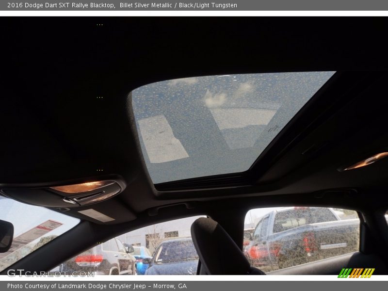 Billet Silver Metallic / Black/Light Tungsten 2016 Dodge Dart SXT Rallye Blacktop