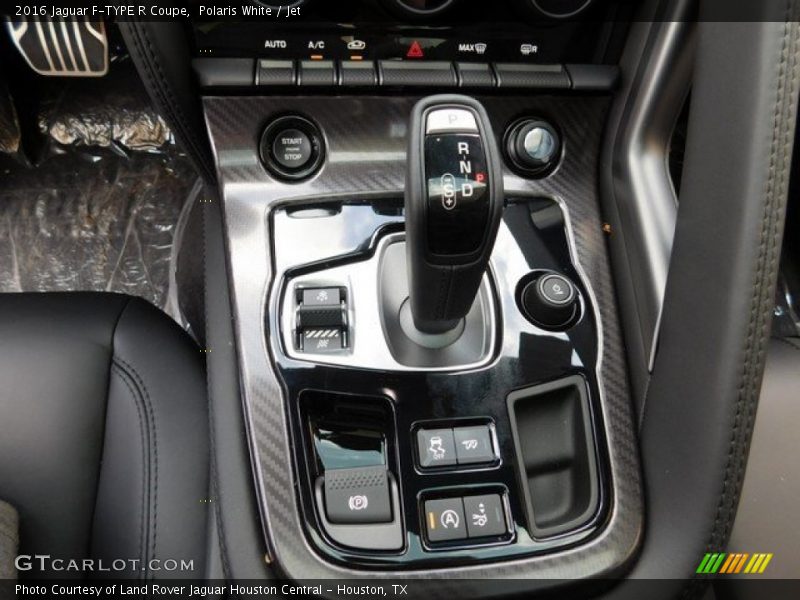 Polaris White / Jet 2016 Jaguar F-TYPE R Coupe