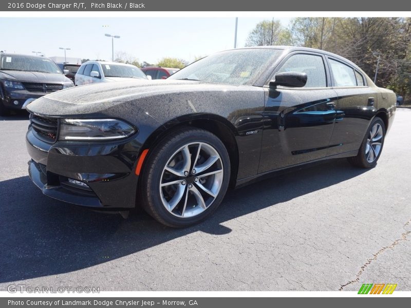 Pitch Black / Black 2016 Dodge Charger R/T