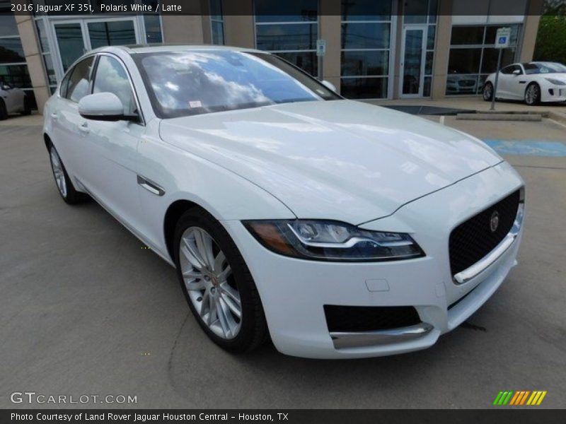 Front 3/4 View of 2016 XF 35t