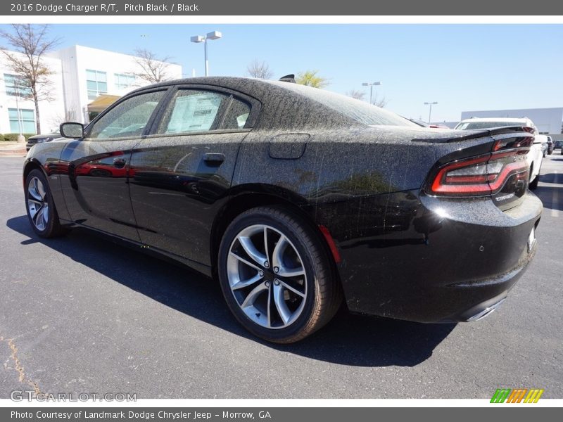 Pitch Black / Black 2016 Dodge Charger R/T