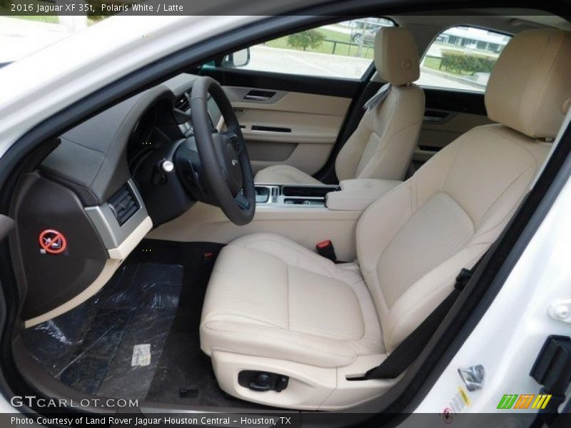 Front Seat of 2016 XF 35t