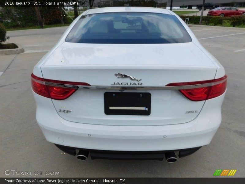Polaris White / Latte 2016 Jaguar XF 35t