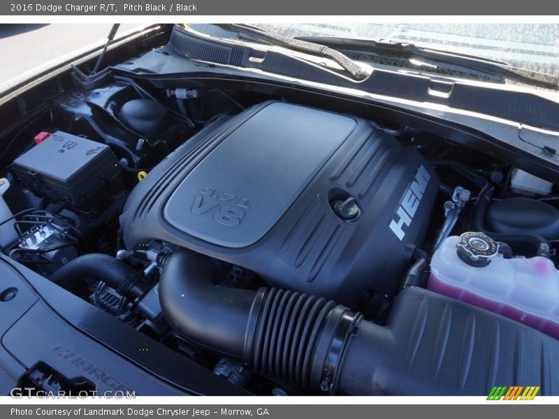 Pitch Black / Black 2016 Dodge Charger R/T