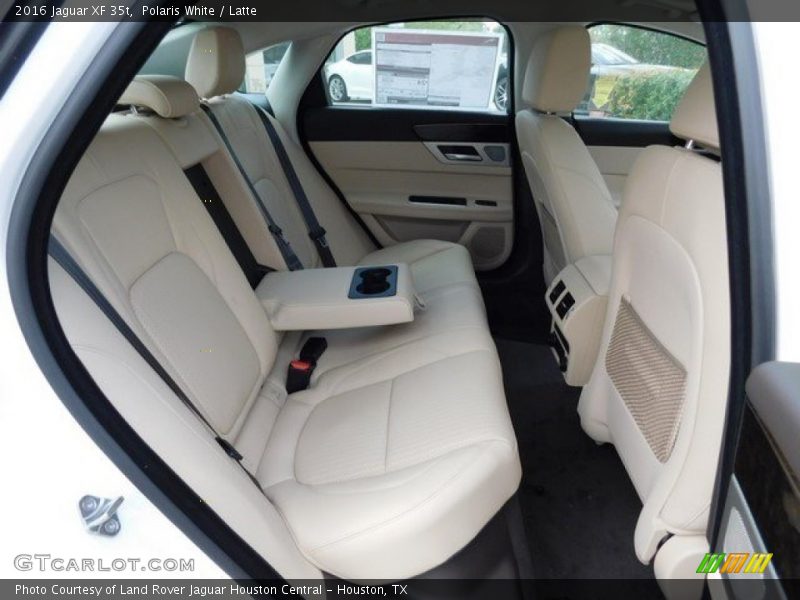 Polaris White / Latte 2016 Jaguar XF 35t