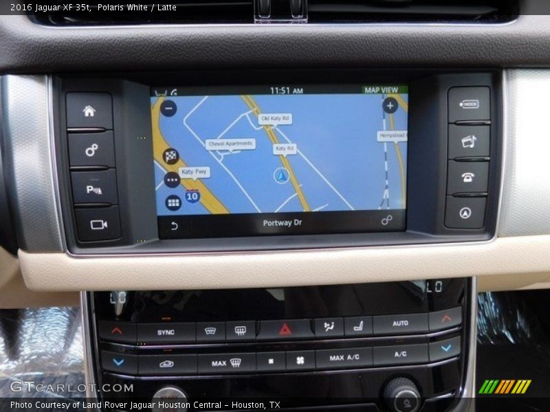 Polaris White / Latte 2016 Jaguar XF 35t