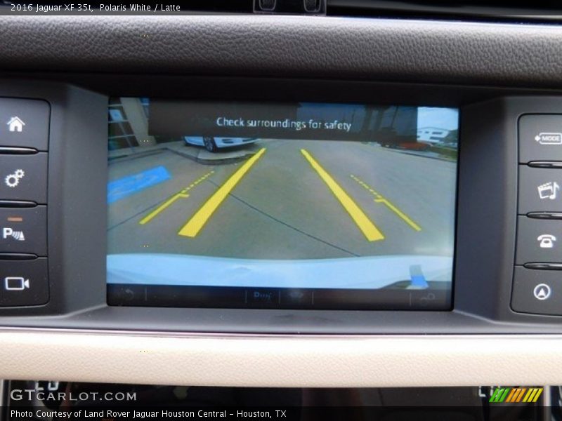 Polaris White / Latte 2016 Jaguar XF 35t