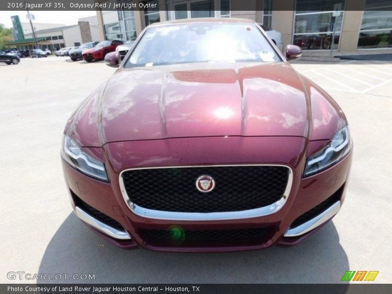 Odyssey Red / Jet/Light Oyster 2016 Jaguar XF 35t