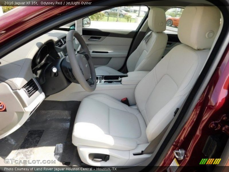 Front Seat of 2016 XF 35t