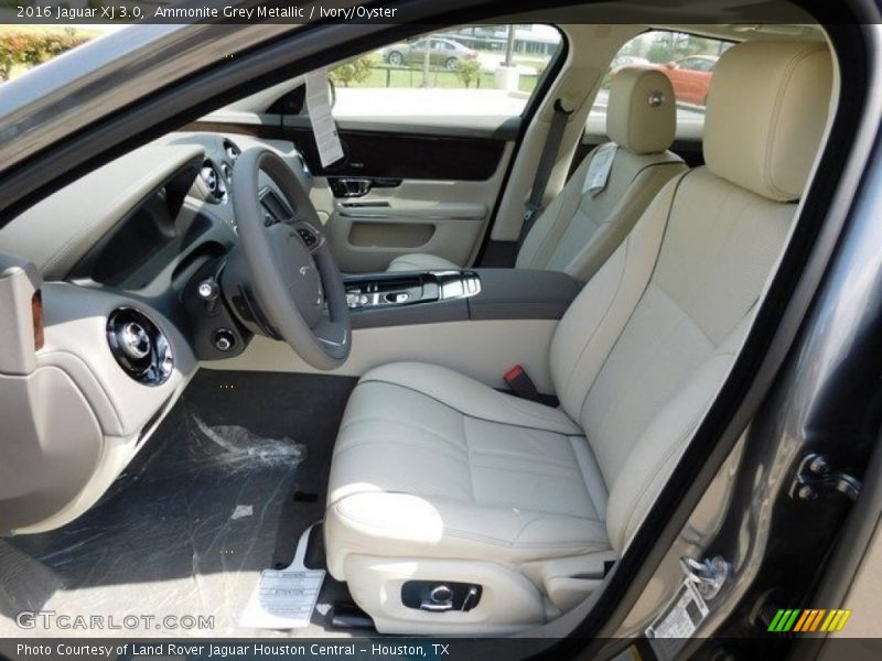 Front Seat of 2016 XJ 3.0