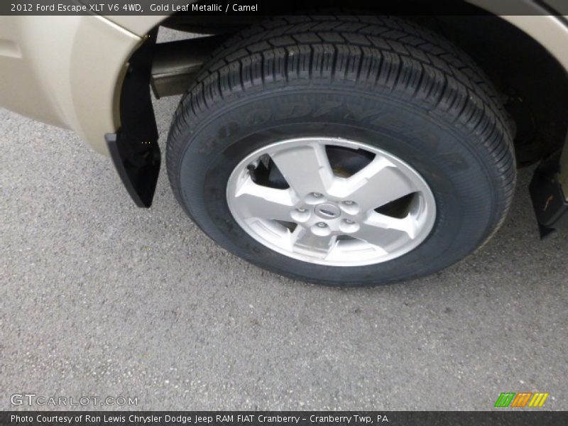 Gold Leaf Metallic / Camel 2012 Ford Escape XLT V6 4WD