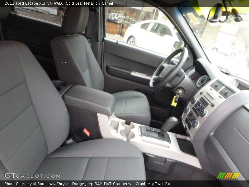 Gold Leaf Metallic / Camel 2012 Ford Escape XLT V6 4WD