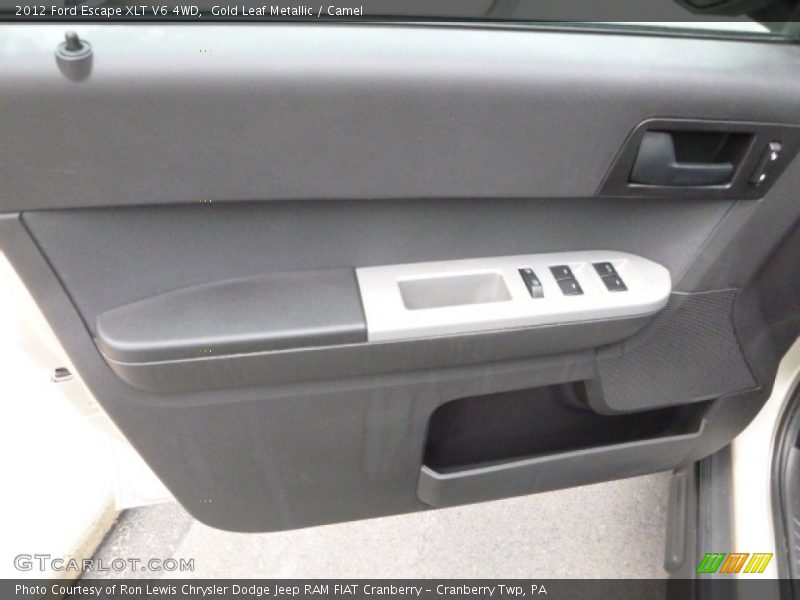 Gold Leaf Metallic / Camel 2012 Ford Escape XLT V6 4WD