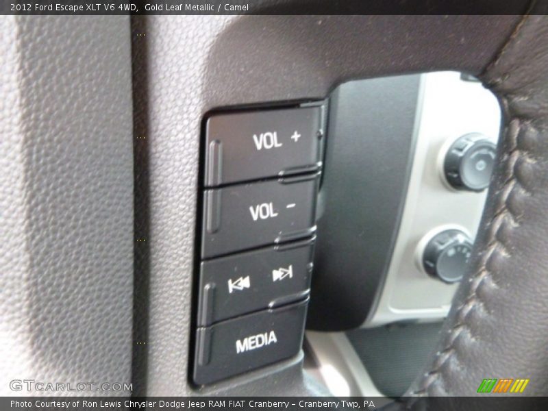 Gold Leaf Metallic / Camel 2012 Ford Escape XLT V6 4WD