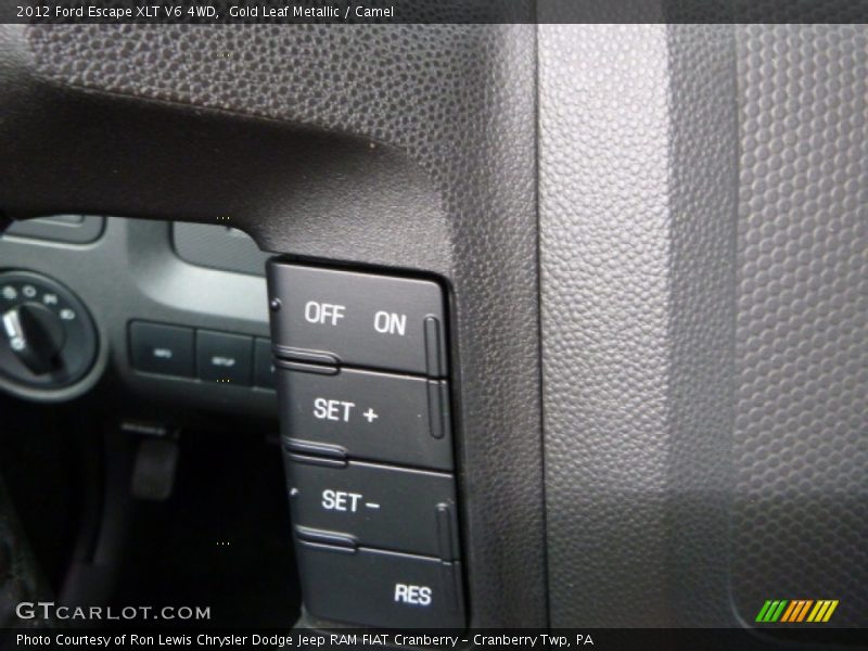 Gold Leaf Metallic / Camel 2012 Ford Escape XLT V6 4WD