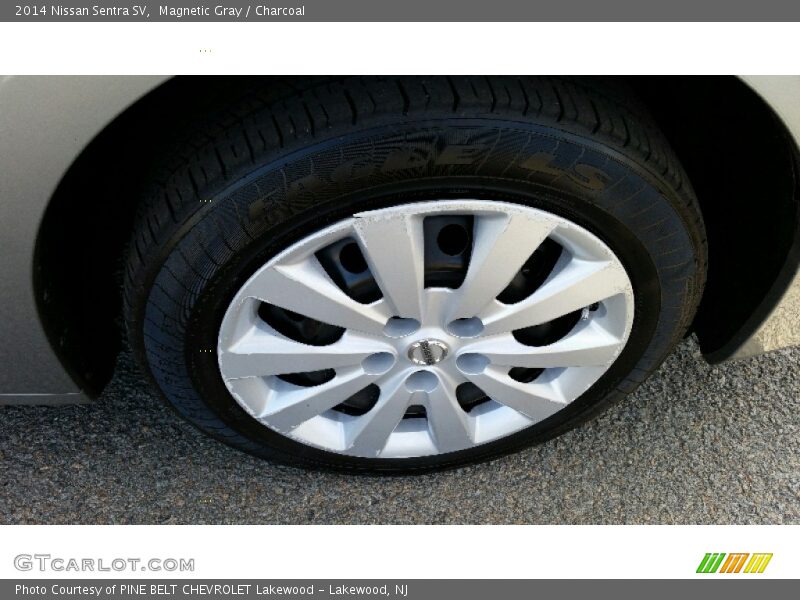 Magnetic Gray / Charcoal 2014 Nissan Sentra SV