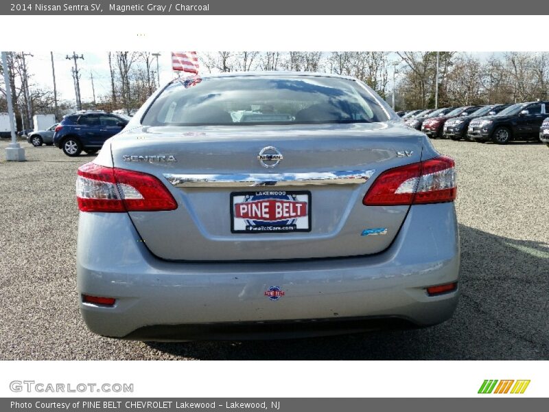 Magnetic Gray / Charcoal 2014 Nissan Sentra SV