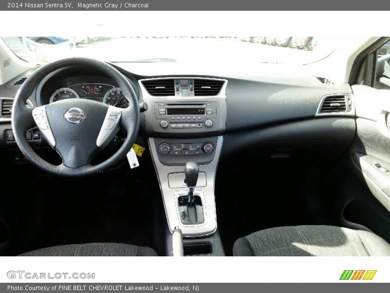 Magnetic Gray / Charcoal 2014 Nissan Sentra SV