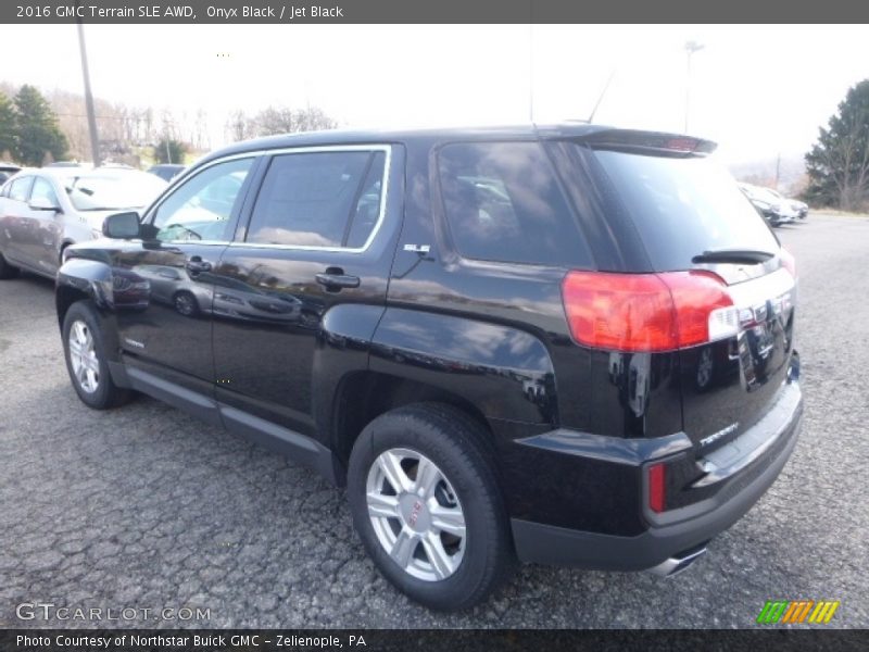 Onyx Black / Jet Black 2016 GMC Terrain SLE AWD