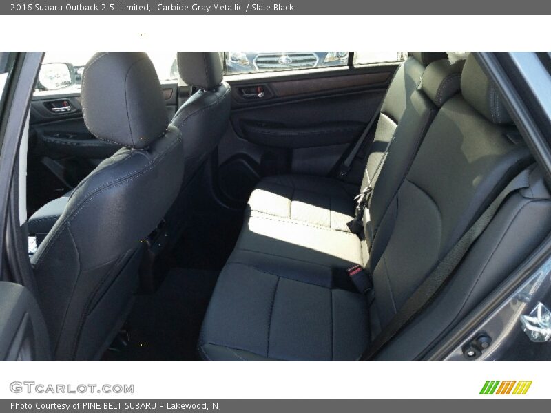 Carbide Gray Metallic / Slate Black 2016 Subaru Outback 2.5i Limited