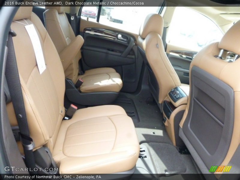 Dark Chocolate Metallic / Choccachino/Cocoa 2016 Buick Enclave Leather AWD