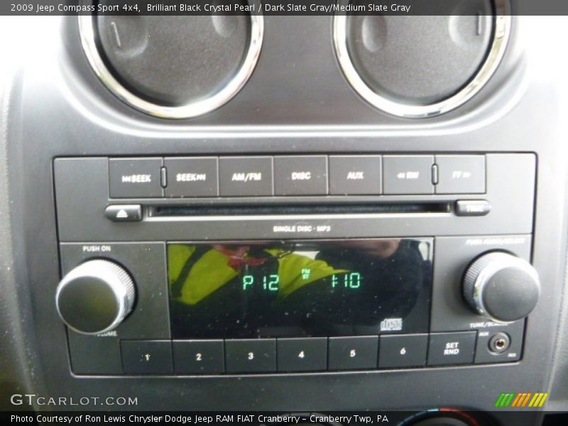 Brilliant Black Crystal Pearl / Dark Slate Gray/Medium Slate Gray 2009 Jeep Compass Sport 4x4