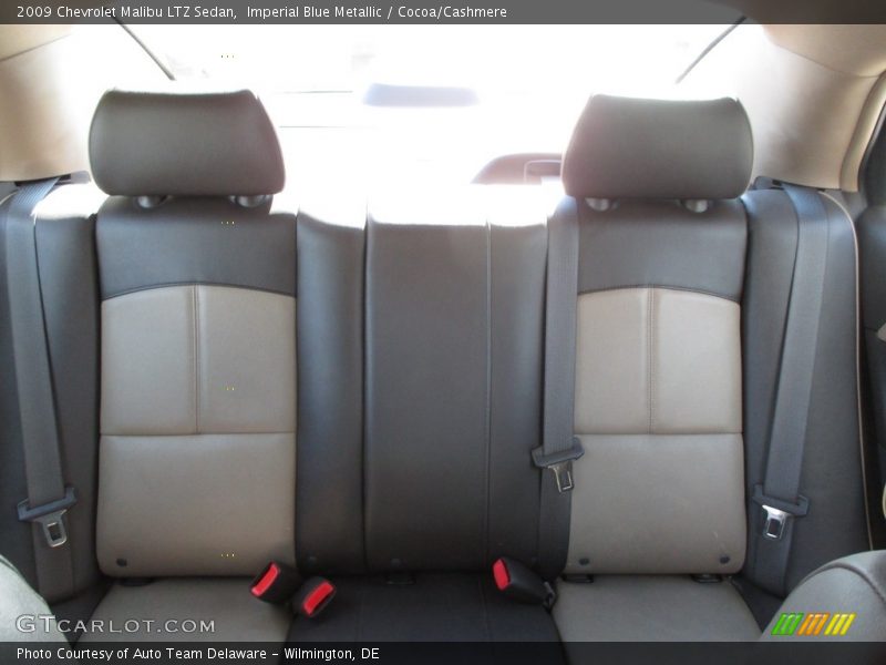 Imperial Blue Metallic / Cocoa/Cashmere 2009 Chevrolet Malibu LTZ Sedan