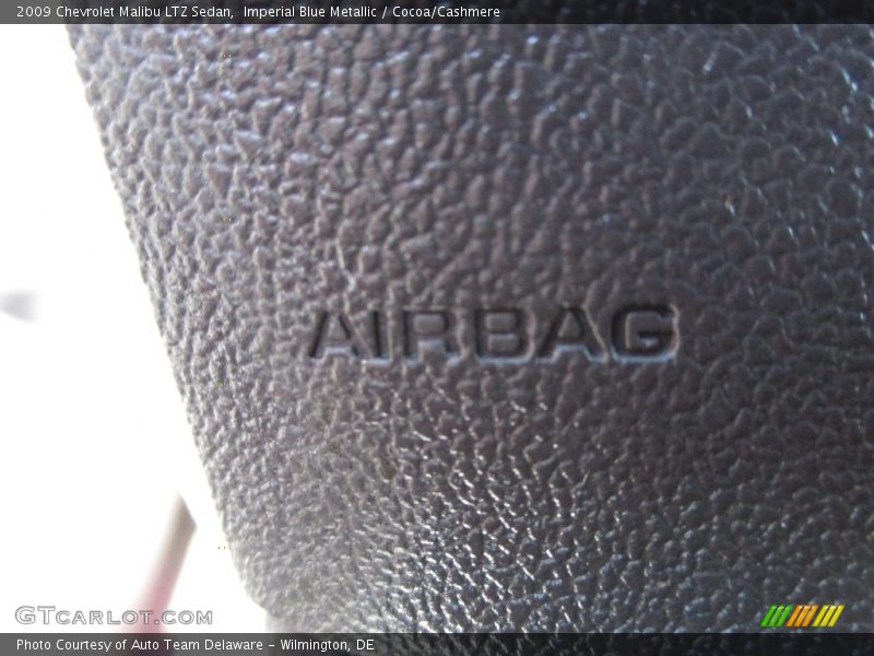 Imperial Blue Metallic / Cocoa/Cashmere 2009 Chevrolet Malibu LTZ Sedan