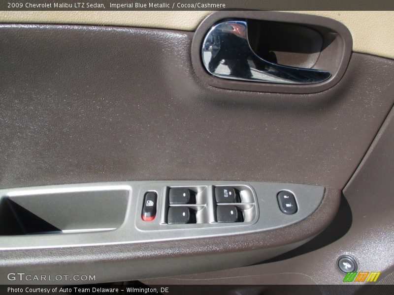 Imperial Blue Metallic / Cocoa/Cashmere 2009 Chevrolet Malibu LTZ Sedan