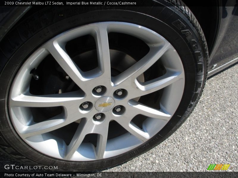 Imperial Blue Metallic / Cocoa/Cashmere 2009 Chevrolet Malibu LTZ Sedan