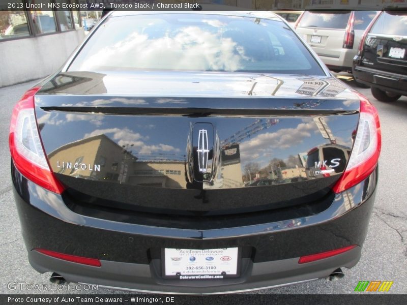 Tuxedo Black / Charcoal Black 2013 Lincoln MKS EcoBoost AWD