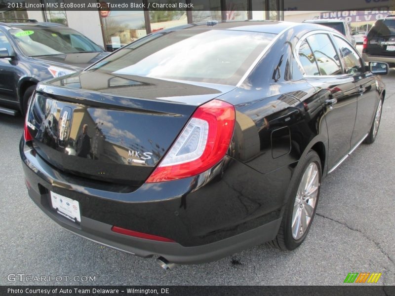 Tuxedo Black / Charcoal Black 2013 Lincoln MKS EcoBoost AWD
