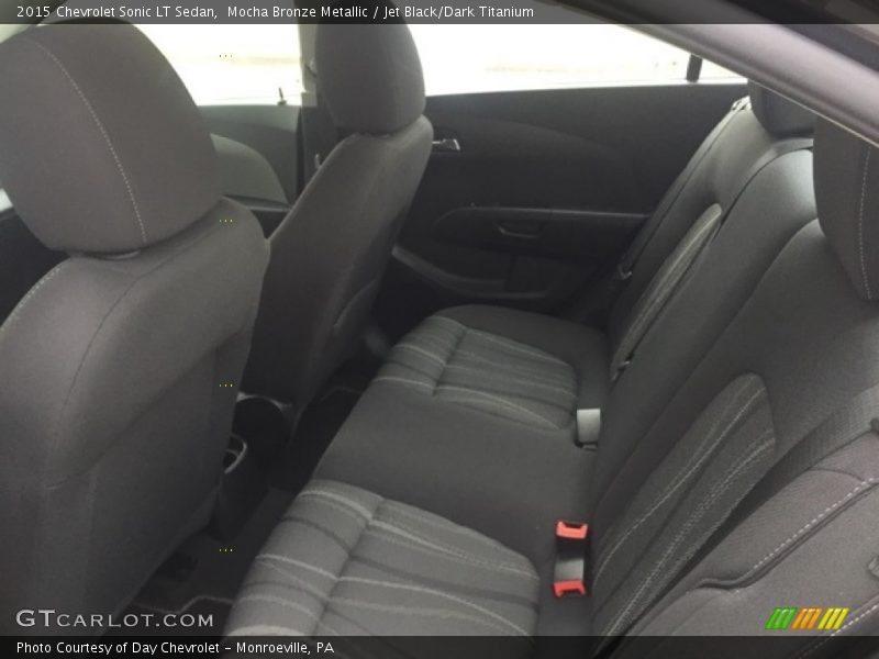 Mocha Bronze Metallic / Jet Black/Dark Titanium 2015 Chevrolet Sonic LT Sedan