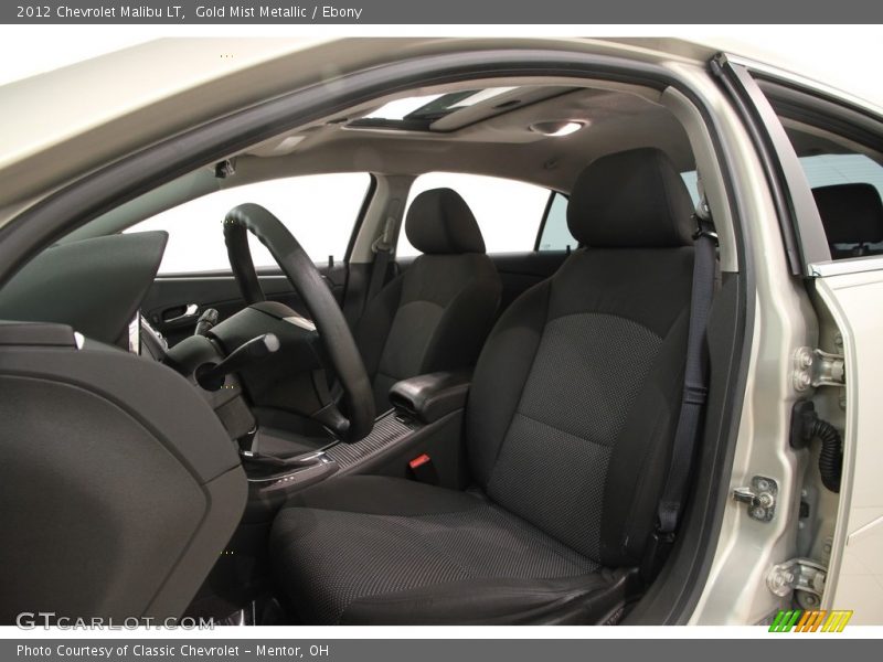 Gold Mist Metallic / Ebony 2012 Chevrolet Malibu LT