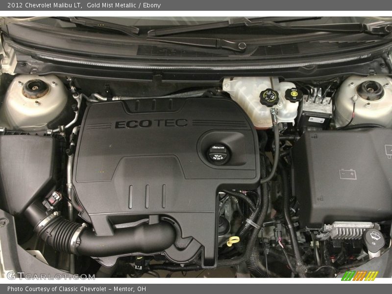 Gold Mist Metallic / Ebony 2012 Chevrolet Malibu LT