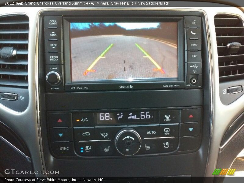 Mineral Gray Metallic / New Saddle/Black 2012 Jeep Grand Cherokee Overland Summit 4x4