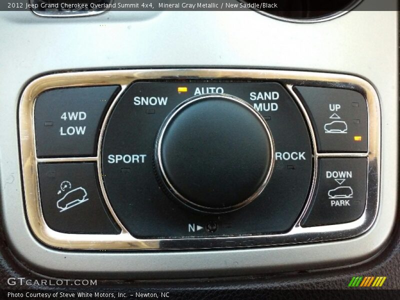 Mineral Gray Metallic / New Saddle/Black 2012 Jeep Grand Cherokee Overland Summit 4x4