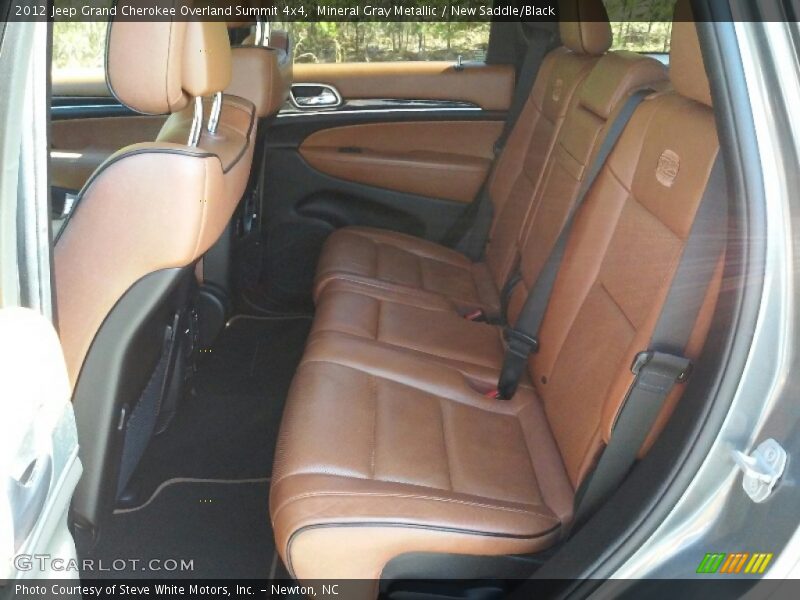 Mineral Gray Metallic / New Saddle/Black 2012 Jeep Grand Cherokee Overland Summit 4x4
