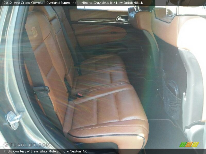 Mineral Gray Metallic / New Saddle/Black 2012 Jeep Grand Cherokee Overland Summit 4x4