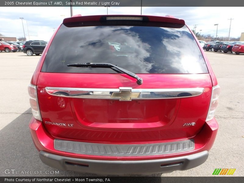 Salsa Red Metallic / Light Gray 2005 Chevrolet Equinox LT AWD