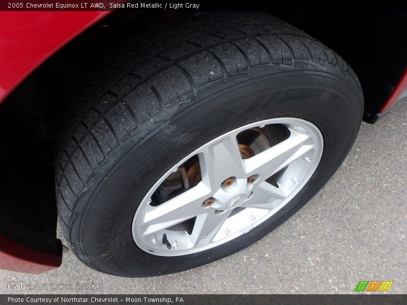 Salsa Red Metallic / Light Gray 2005 Chevrolet Equinox LT AWD