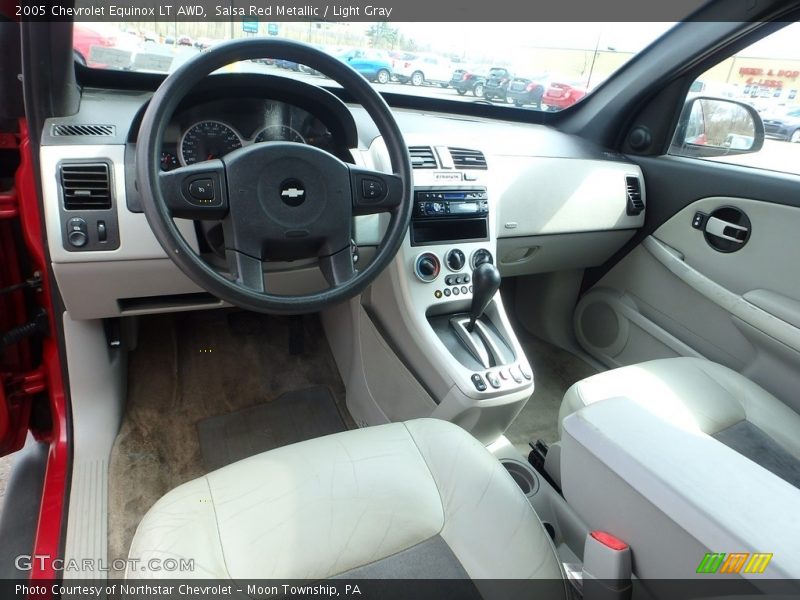 Salsa Red Metallic / Light Gray 2005 Chevrolet Equinox LT AWD