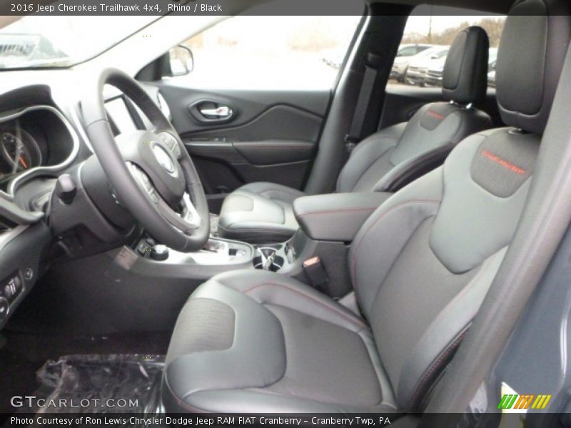 Rhino / Black 2016 Jeep Cherokee Trailhawk 4x4