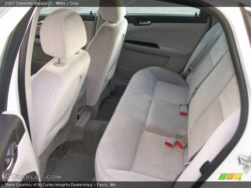 White / Gray 2007 Chevrolet Impala LT