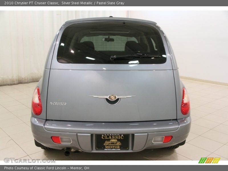 Silver Steel Metallic / Pastel Slate Gray 2010 Chrysler PT Cruiser Classic