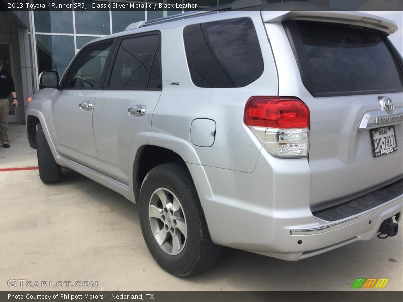 Classic Silver Metallic / Black Leather 2013 Toyota 4Runner SR5