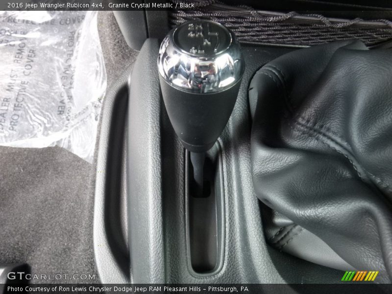 Granite Crystal Metallic / Black 2016 Jeep Wrangler Rubicon 4x4